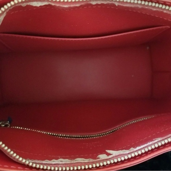 Vintage Louis Vuitton Vernis Red Houston Tote - Picture 7 of 16